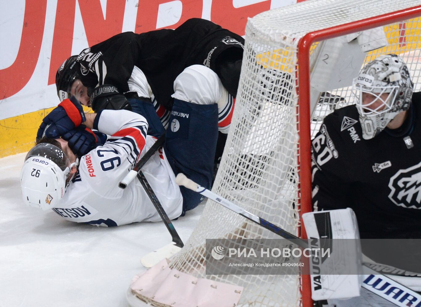 Хоккей. КХЛ. "Трактор" (Челябинск) - "Металлург Мг" (Магнитогорск)