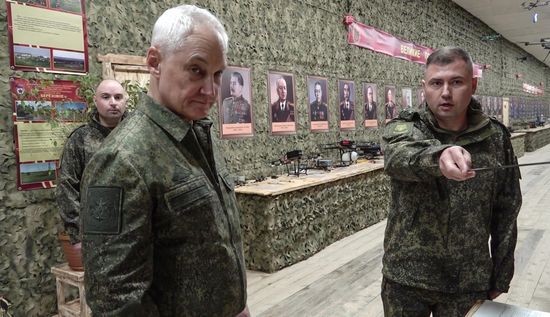 Министр обороны РФ Андрей Белоусов проинспектировал группировку войск "Восток"
