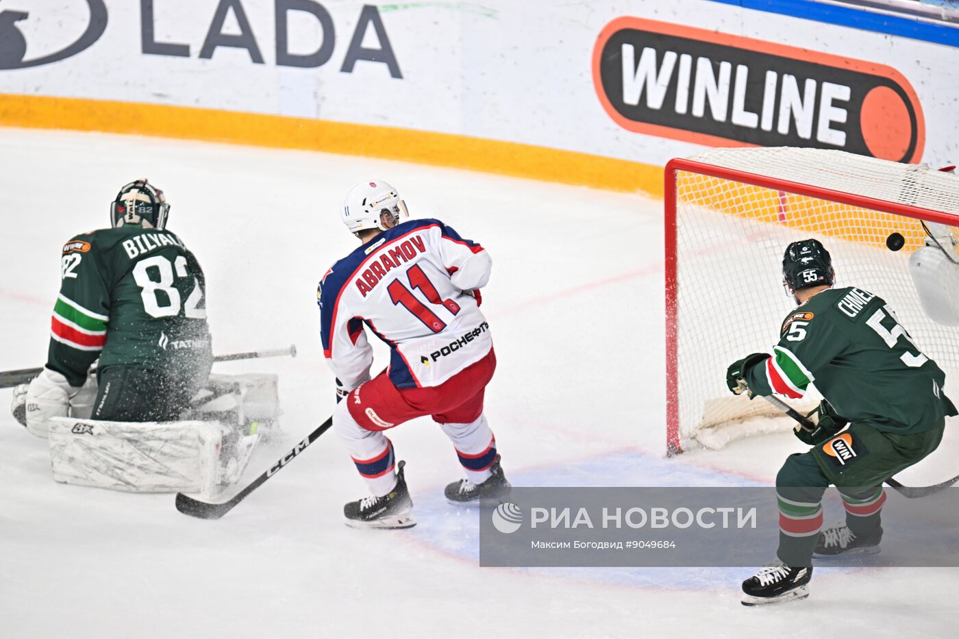 Хоккей. КХЛ. "Ак Барс" (Казань) – ЦСКА (Москва)