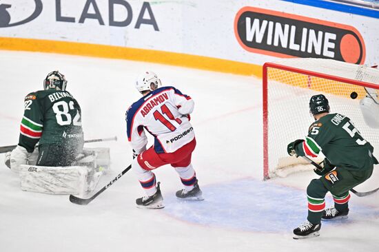 Хоккей. КХЛ. "Ак Барс" (Казань) – ЦСКА (Москва)