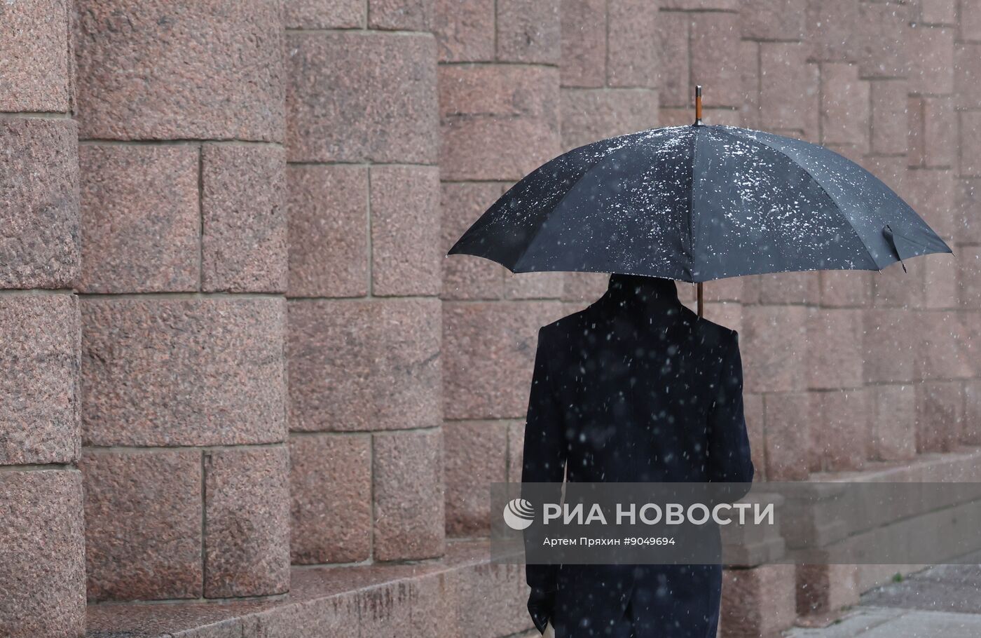 Снег в Санкт-Петербурге