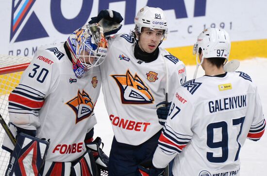 Хоккей. КХЛ. "Трактор" (Челябинск) - "Металлург Мг" (Магнитогорск)