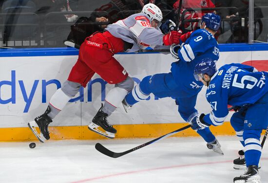 Хоккей. КХЛ. "Динамо" (Москва) – "Спартак" (Москва)