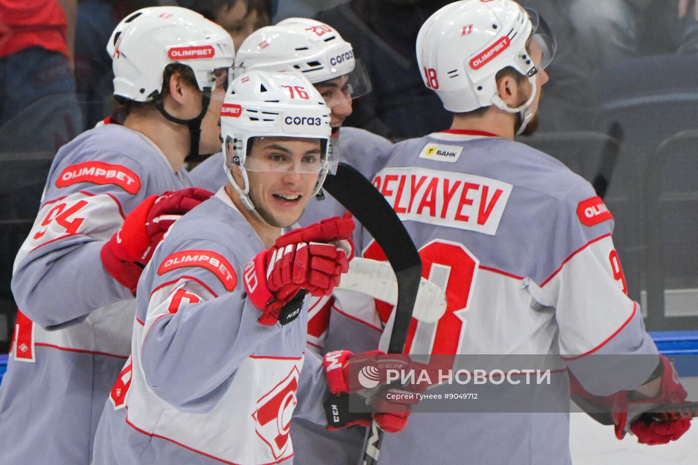 Хоккей. КХЛ. "Динамо" (Москва) – "Спартак" (Москва)