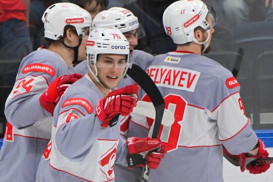 Хоккей. КХЛ. "Динамо" (Москва) – "Спартак" (Москва)