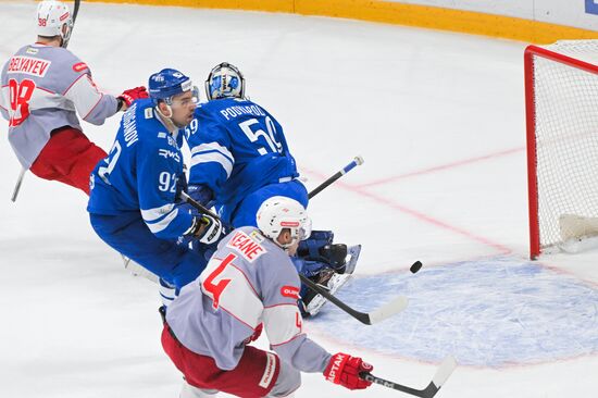 Хоккей. КХЛ. "Динамо" (Москва) – "Спартак" (Москва)