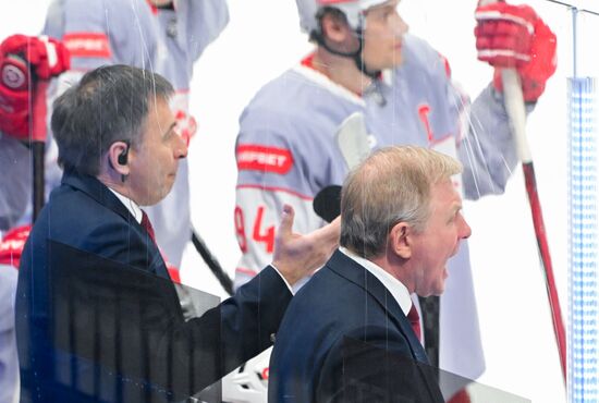 Хоккей. КХЛ. "Динамо" (Москва) – "Спартак" (Москва)