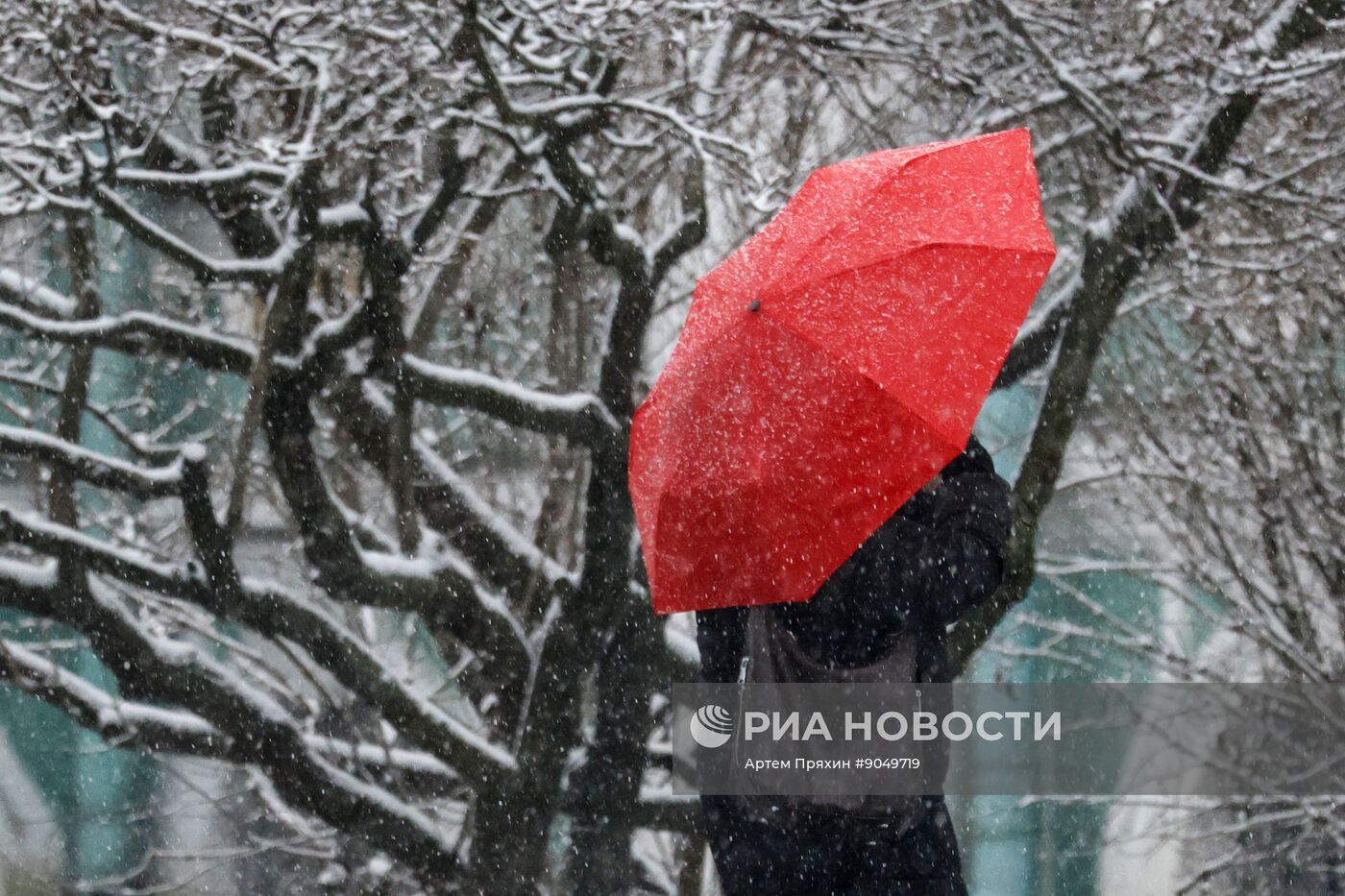 Снег в Санкт-Петербурге