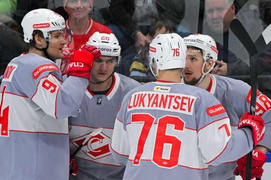 Хоккей. КХЛ. "Динамо" (Москва) – "Спартак" (Москва)