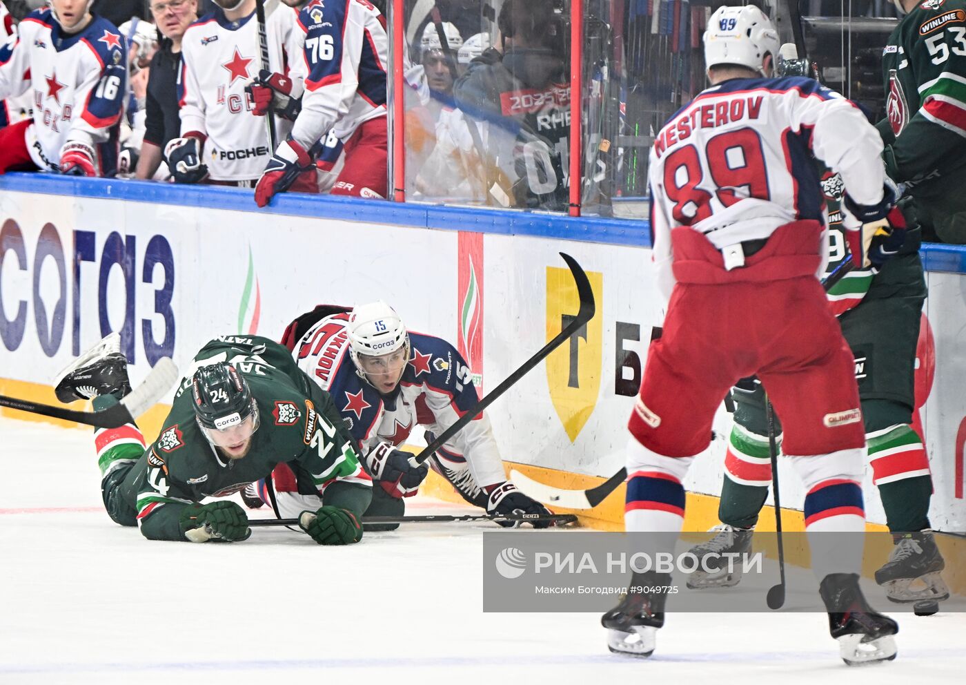 Хоккей. КХЛ. "Ак Барс" (Казань) – ЦСКА (Москва)