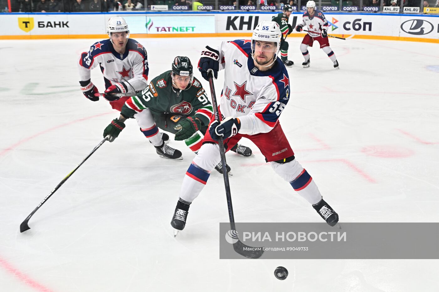 Хоккей. КХЛ. "Ак Барс" (Казань) – ЦСКА (Москва)