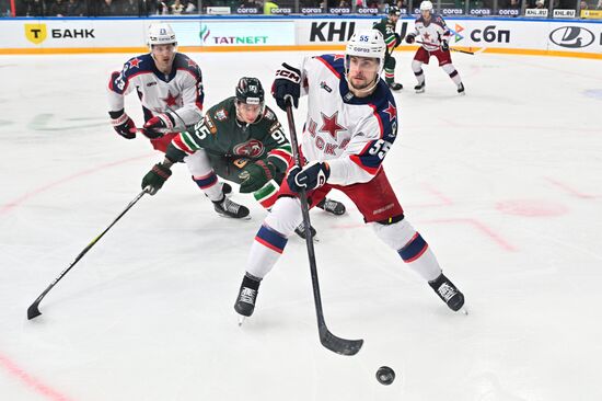 Хоккей. КХЛ. "Ак Барс" (Казань) – ЦСКА (Москва)