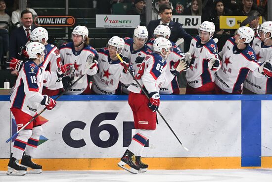 Хоккей. КХЛ. "Ак Барс" (Казань) – ЦСКА (Москва)