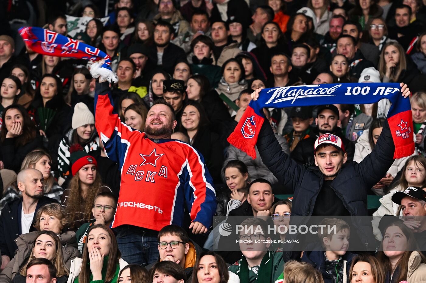Хоккей. КХЛ. "Ак Барс" (Казань) – ЦСКА (Москва)