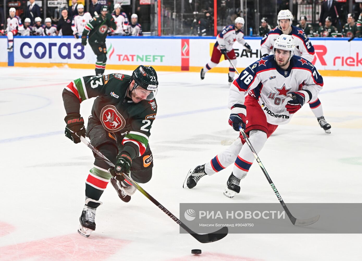 Хоккей. КХЛ. "Ак Барс" (Казань) – ЦСКА (Москва)