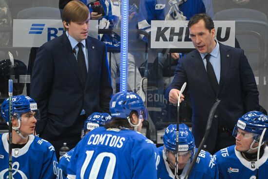 Хоккей. КХЛ. "Динамо" (Москва) – "Спартак" (Москва)