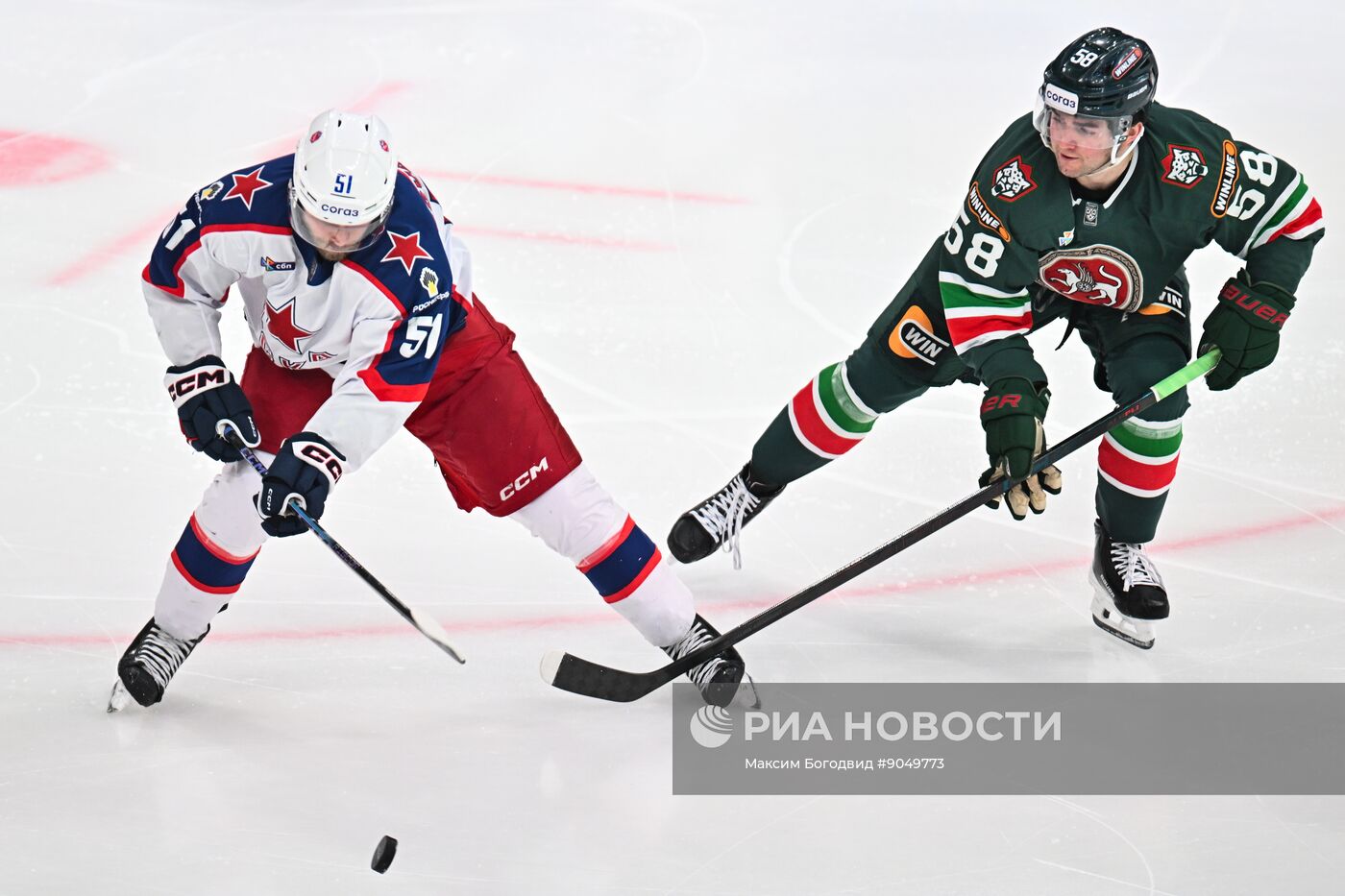 Хоккей. КХЛ. "Ак Барс" (Казань) – ЦСКА (Москва)