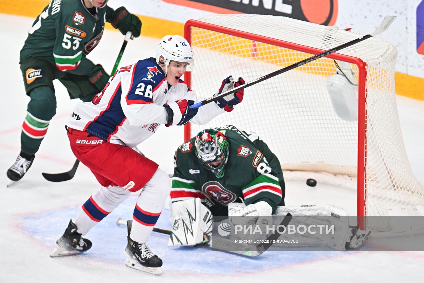 Хоккей. КХЛ. "Ак Барс" (Казань) – ЦСКА (Москва)