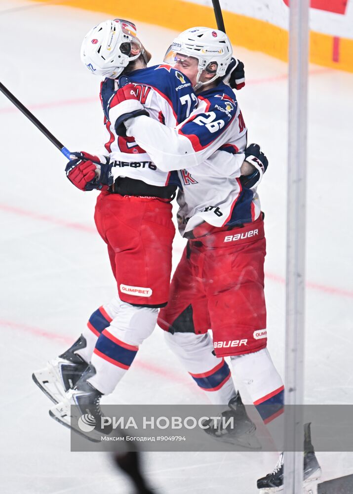 Хоккей. КХЛ. "Ак Барс" (Казань) – ЦСКА (Москва)