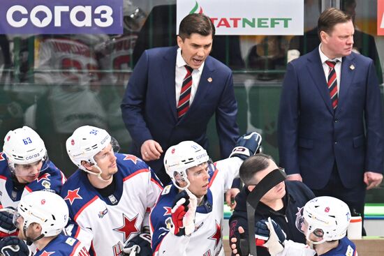 Хоккей. КХЛ. "Ак Барс" (Казань) – ЦСКА (Москва)
