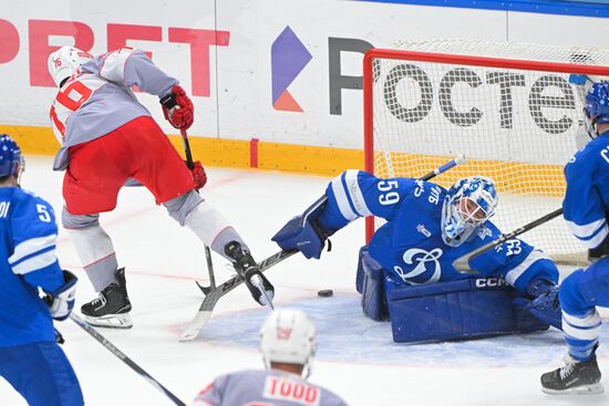 Хоккей. КХЛ. "Динамо" (Москва) – "Спартак" (Москва)