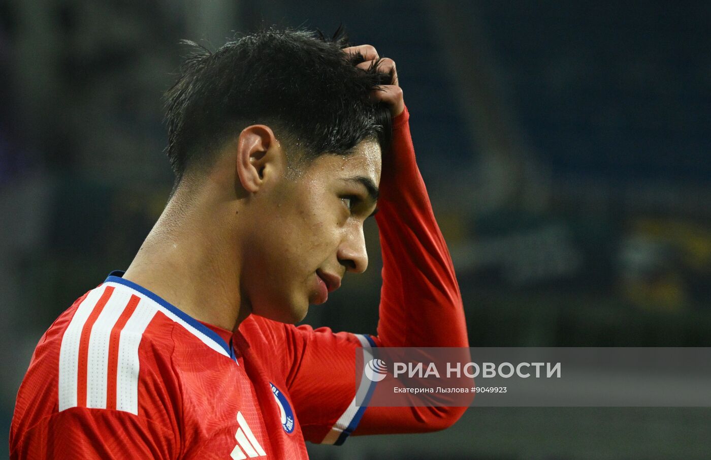 Товарищеский матч по футболу между сборными Чили и Перу