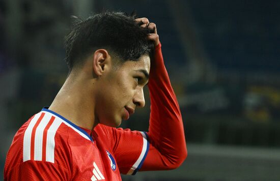 Товарищеский матч по футболу между сборными Чили и Перу