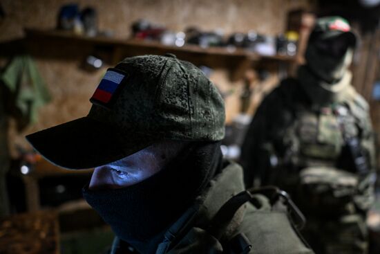 Боевая работа расчета БПЛА на Купянском участке фронта