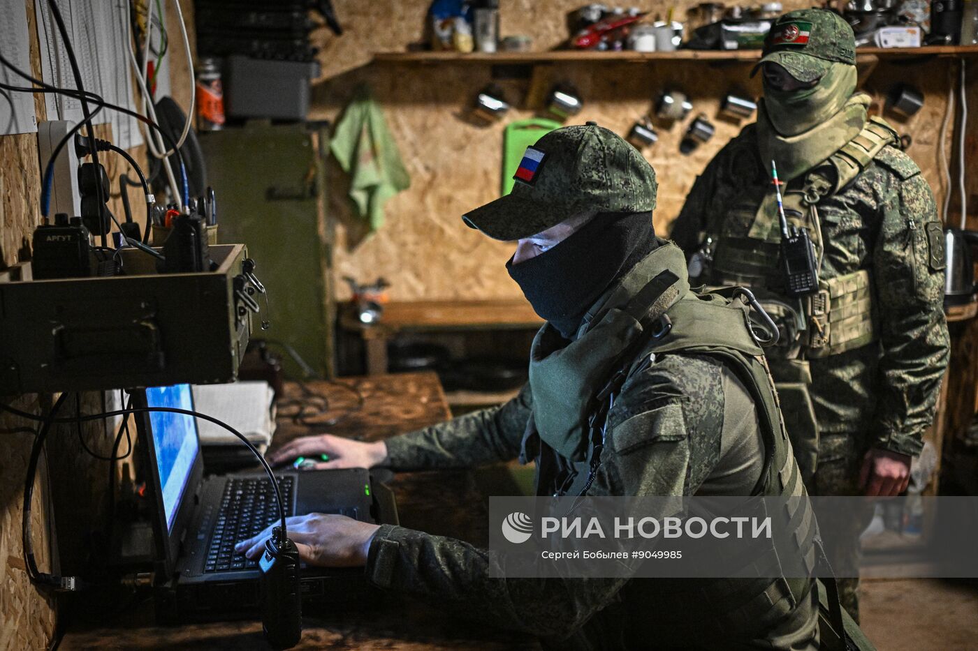 Боевая работа расчета БПЛА на Купянском участке фронта