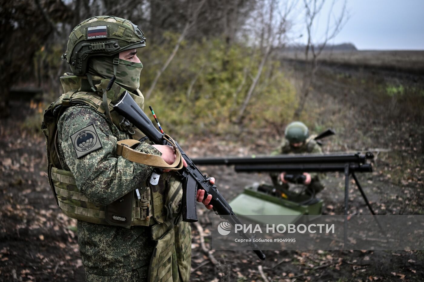 Боевая работа расчета БПЛА на Купянском участке фронта