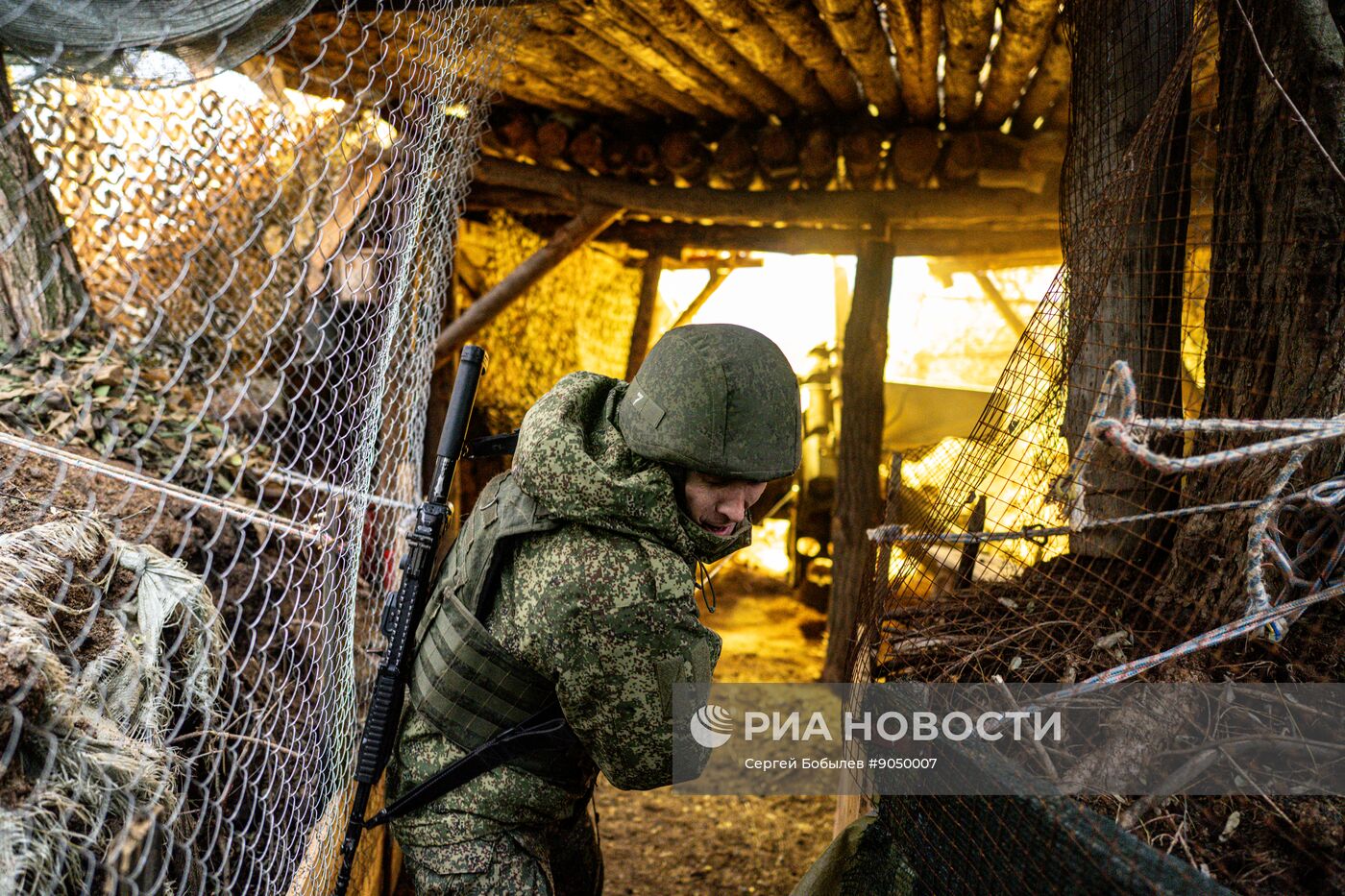 Боевая работа расчета "Гиацинт-Б" на Купянском участке фронта