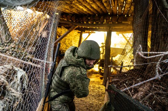 Боевая работа расчета "Гиацинт-Б" на Купянском участке фронта 