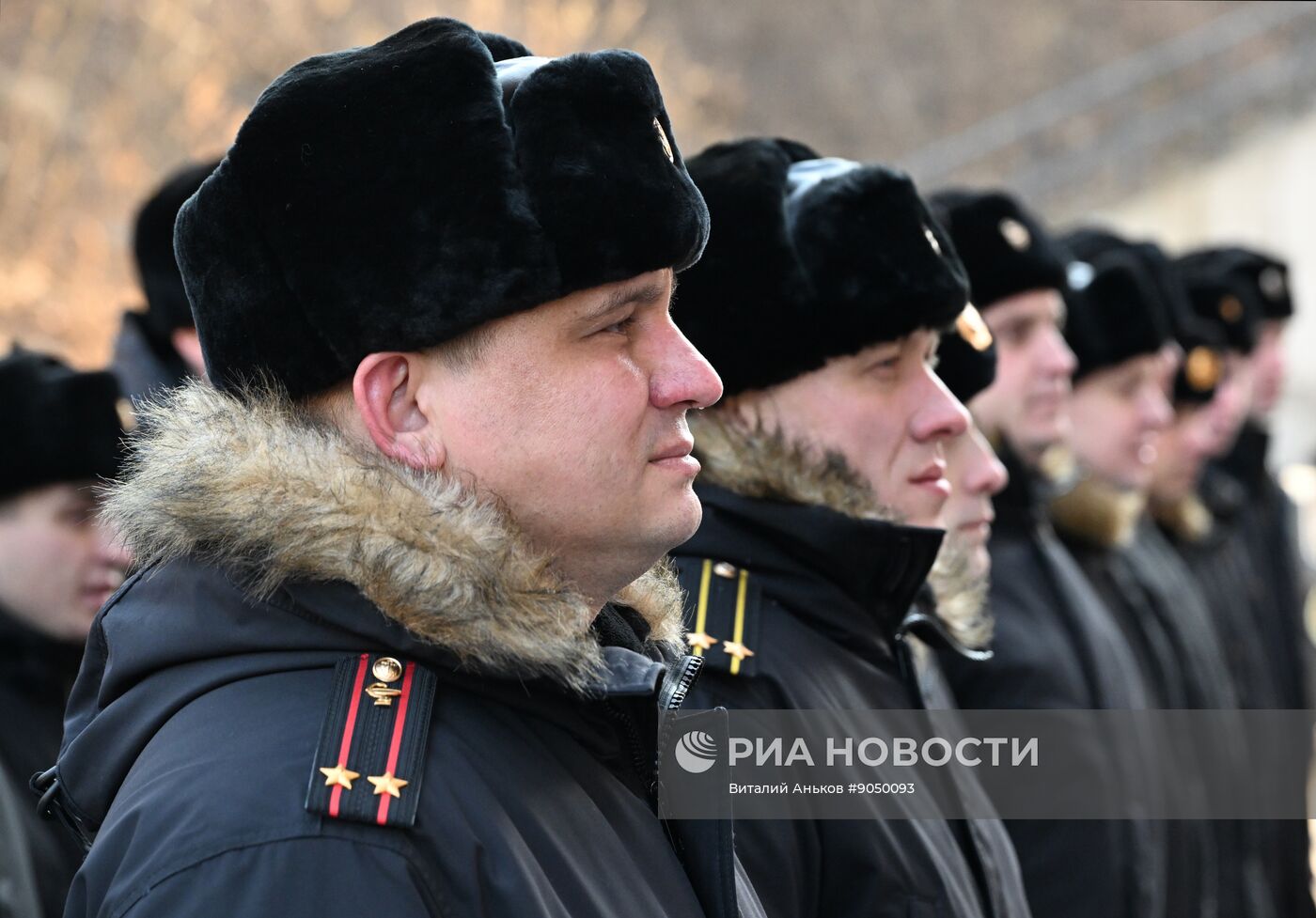 Вручение ключей семьям военнослужащих Тихоокеанского флота