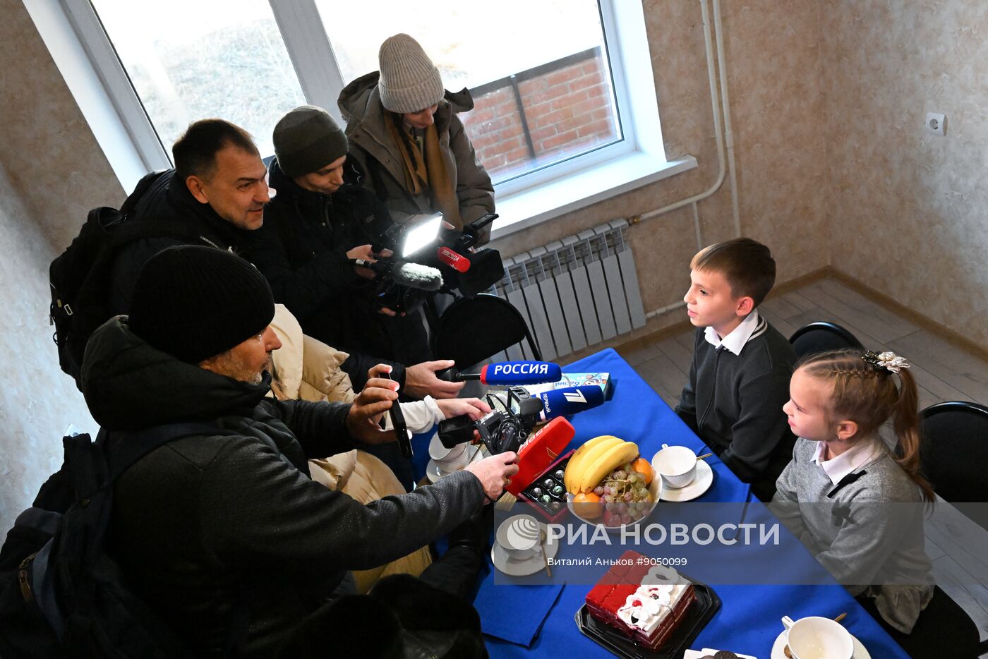 Вручение ключей семьям военнослужащих Тихоокеанского флота