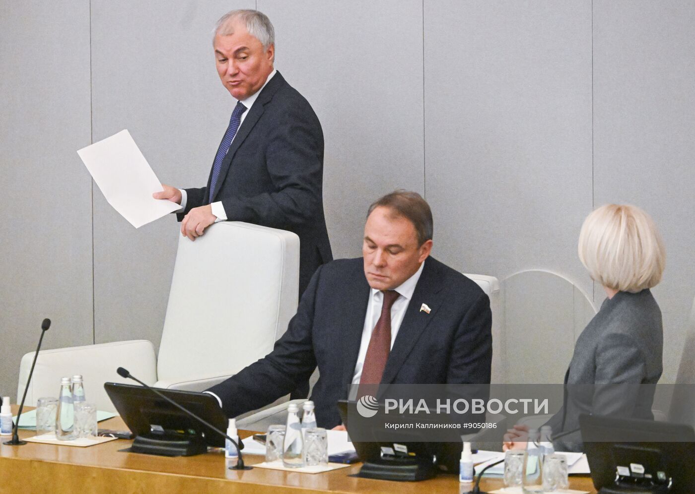 Пленарное заседание Госдумы РФ