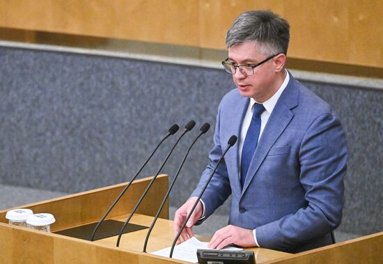 Пленарное заседание Госдумы РФ