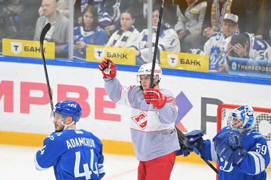 Хоккей. КХЛ. "Динамо" (Москва) – "Спартак" (Москва)