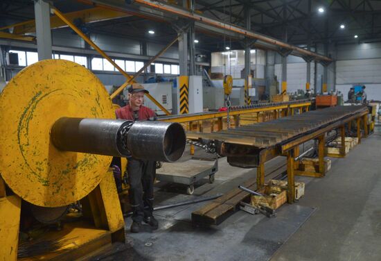 Производство гусениц для спецтехники на заводе "Техтрон" в Челябинске