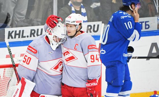 Хоккей. КХЛ. "Динамо" (Москва) – "Спартак" (Москва)