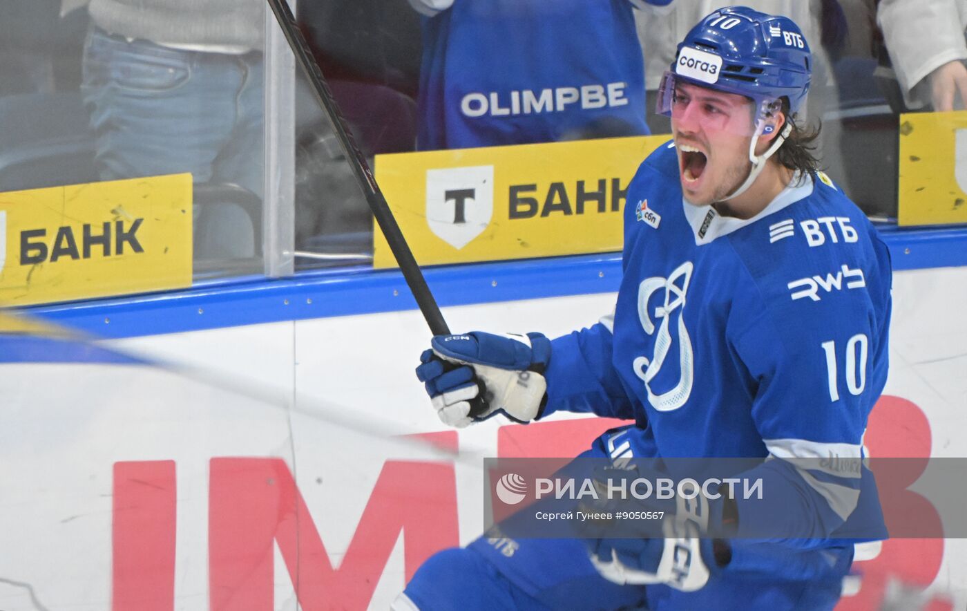 Хоккей. КХЛ. "Динамо" (Москва) – "Спартак" (Москва)