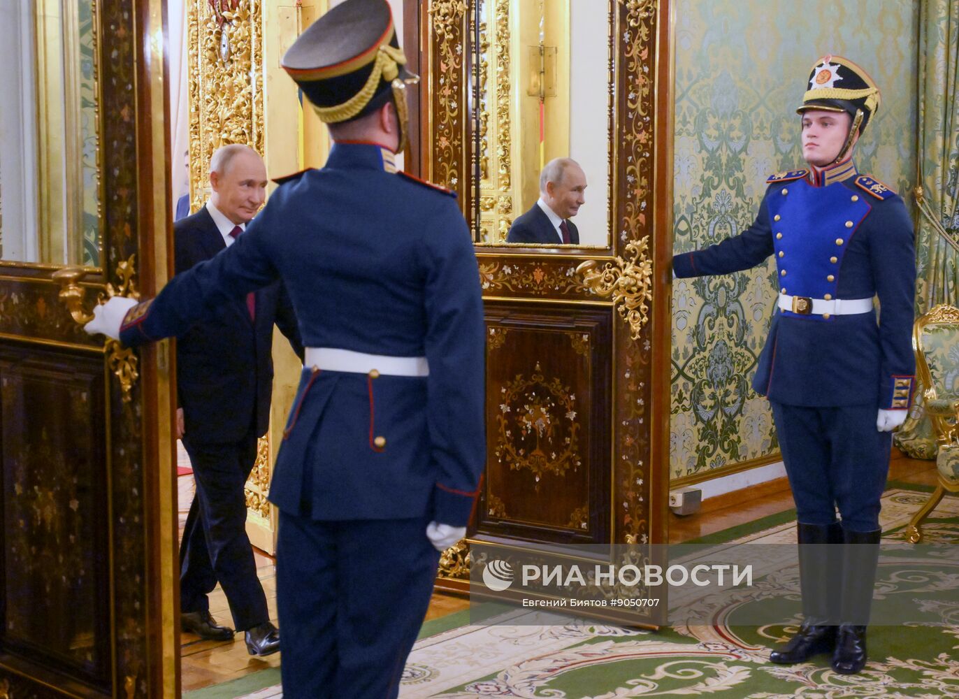 Встреча президента Владимира Путина с председателем Совета министров Того Фором Гнассингбе