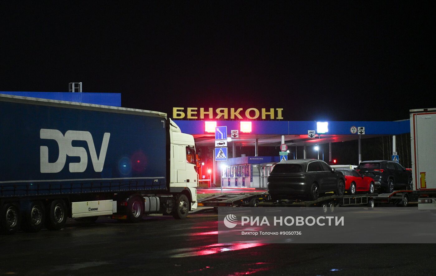 Литва возобновила работу КПП на границе с Белоруссией