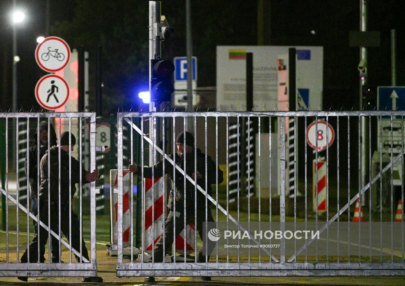 Литва возобновила работу КПП на границе с Белоруссией