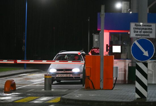 Литва возобновила работу КПП на границе с Белоруссией