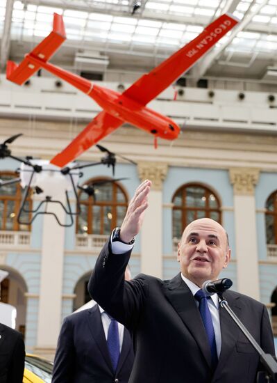 Премьер-министр Михаил Мишустин принял участие в "Транспортной неделе"