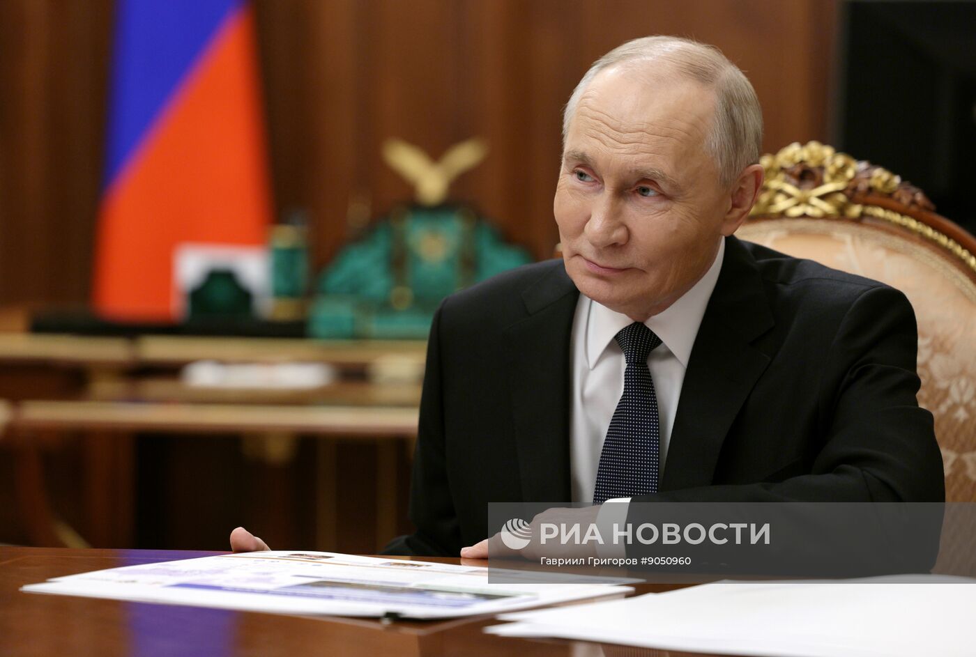 Президент Владимир Путин встретился с министром транспорта Андреем Никитиным