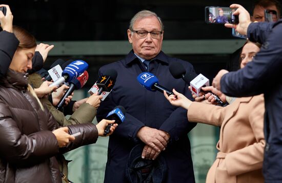 Посол РФ в Молдавии Олег Озеров прибыл в МИД республики