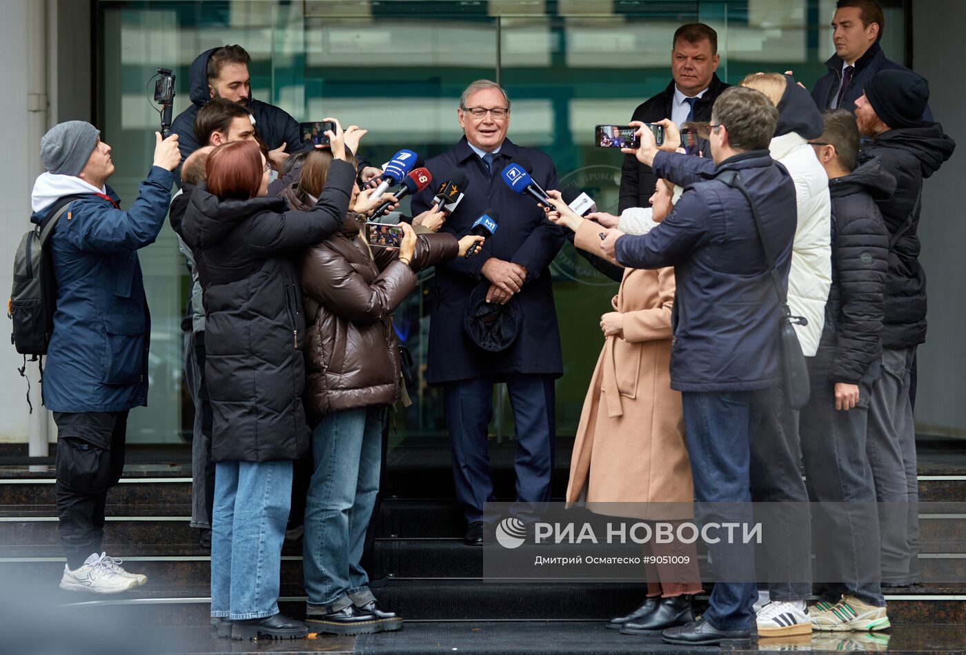 Посол РФ в Молдавии Олег Озеров прибыл в МИД республики