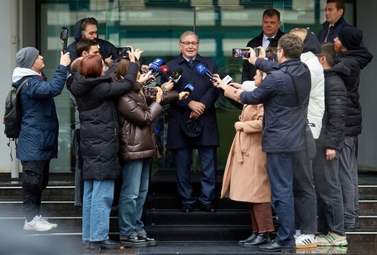 Посол РФ в Молдавии Олег Озеров прибыл в МИД республики