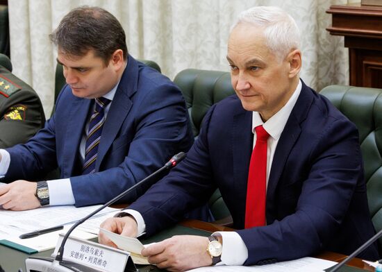 Министр обороны РФ Андрей Белоусов провел переговоры с зампредседателя Центрального военного совета КНР